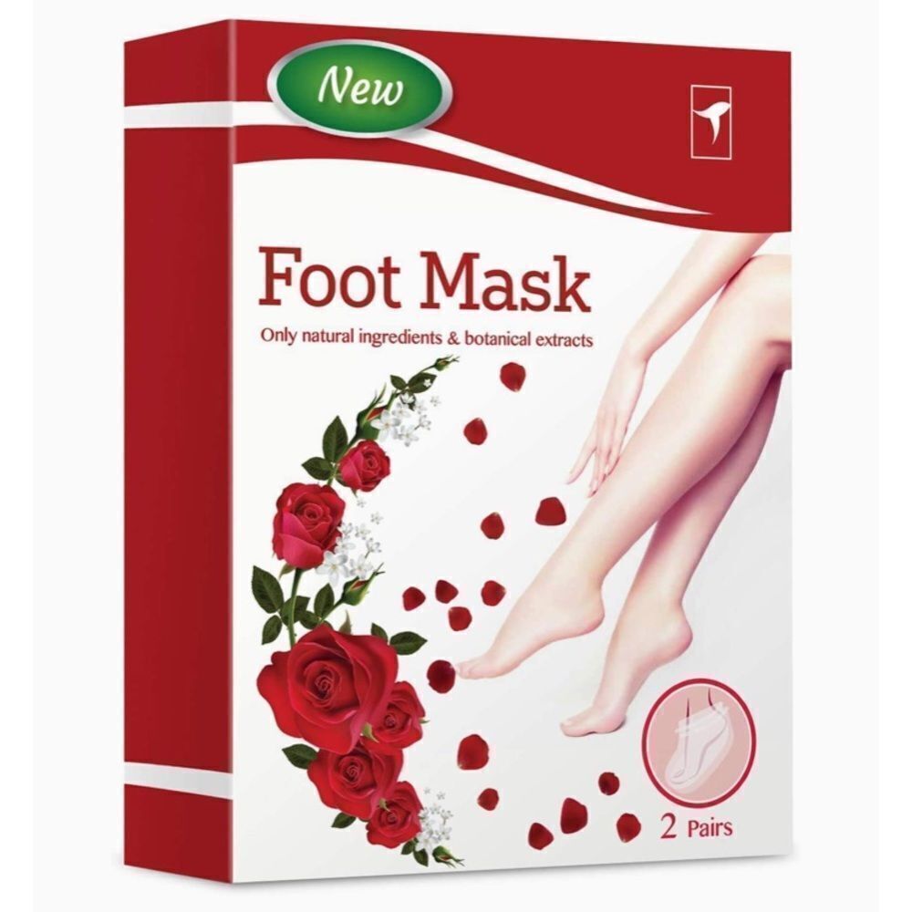 🌟EXFOLIATING Foot Peel Mask For Softer, Smooth Feet- Gently Skin (2 Pack)🌟